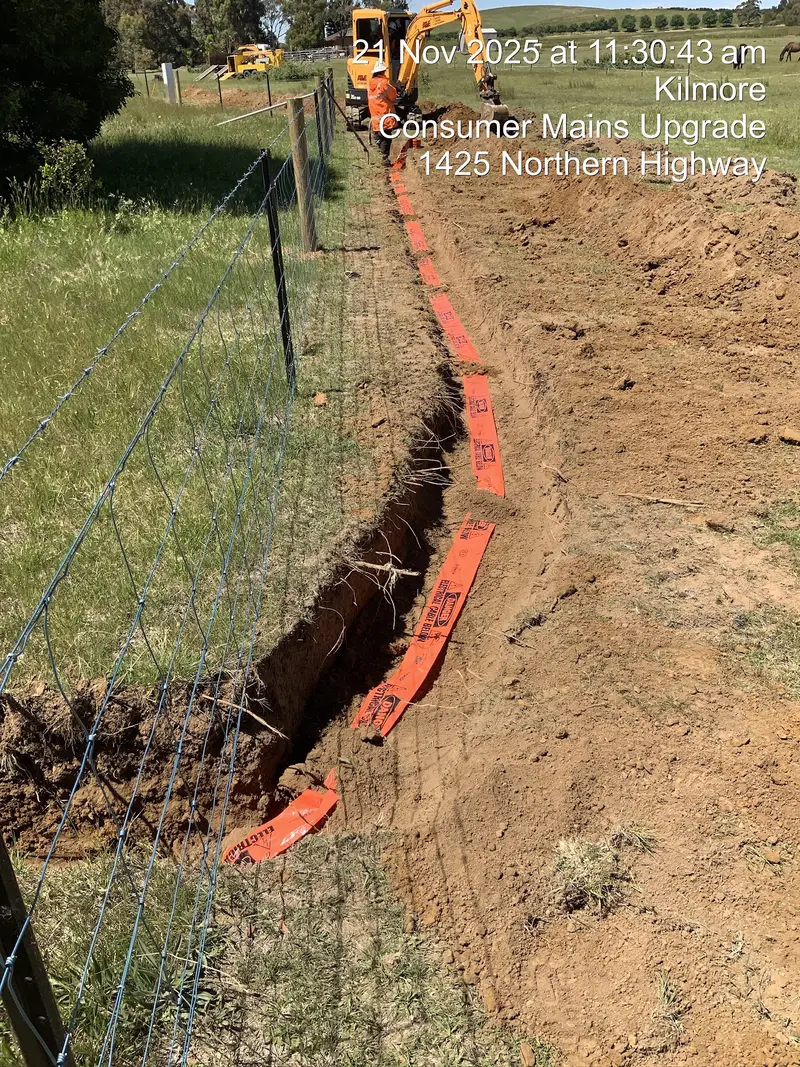 Civil earthworks Central Victoria