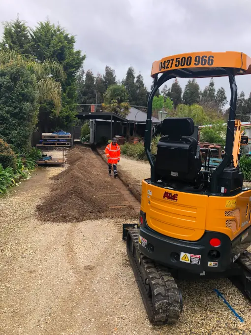 Professional excavation equipment