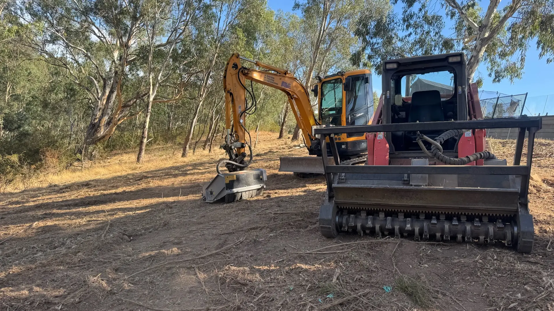 Land clearing and forestry mulching Central Victoria