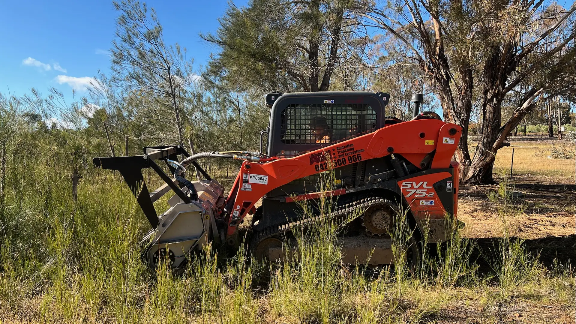 Land clearing and forestry mulching Central Victoria