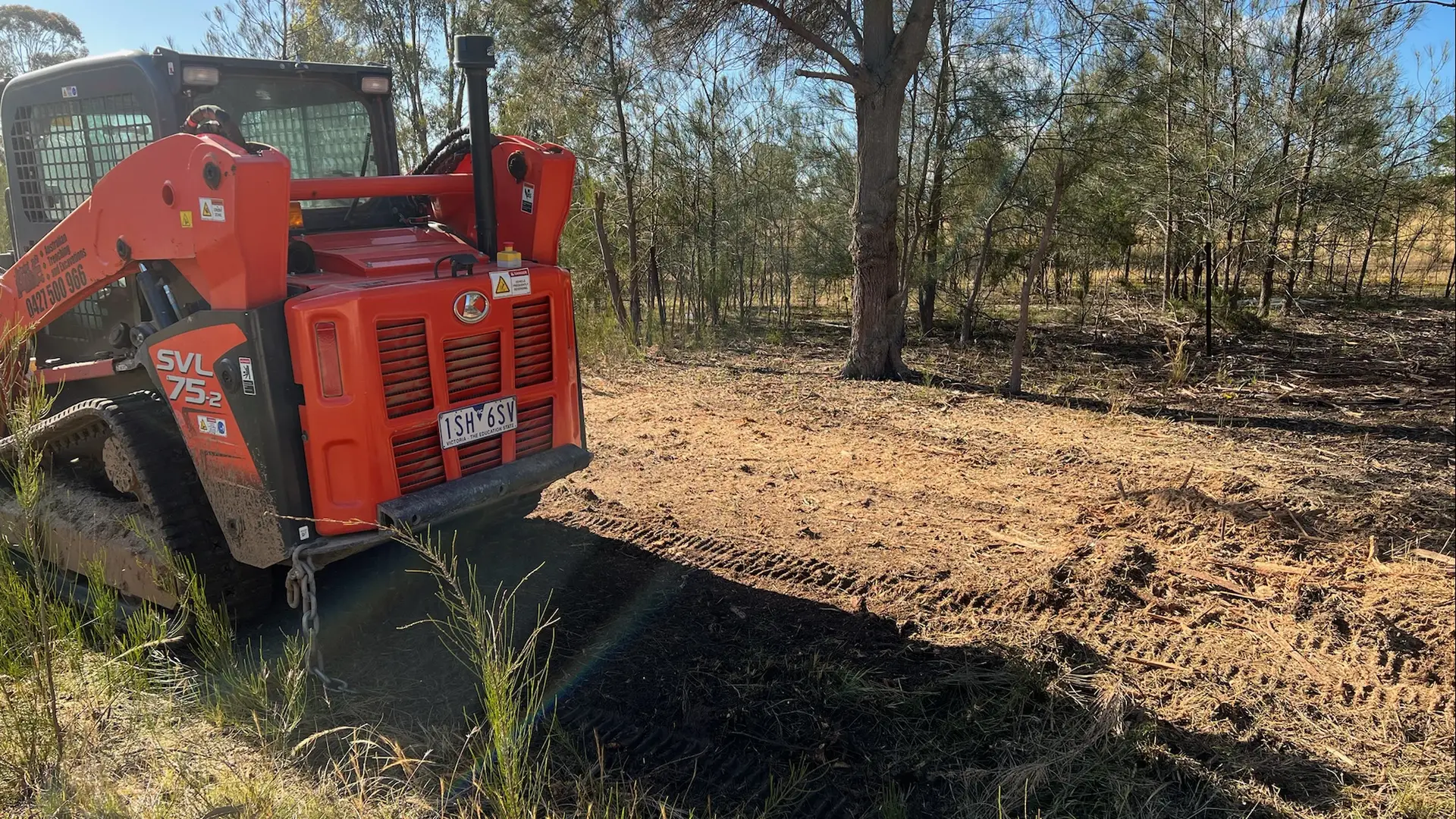 Land clearing and forestry mulching Central Victoria