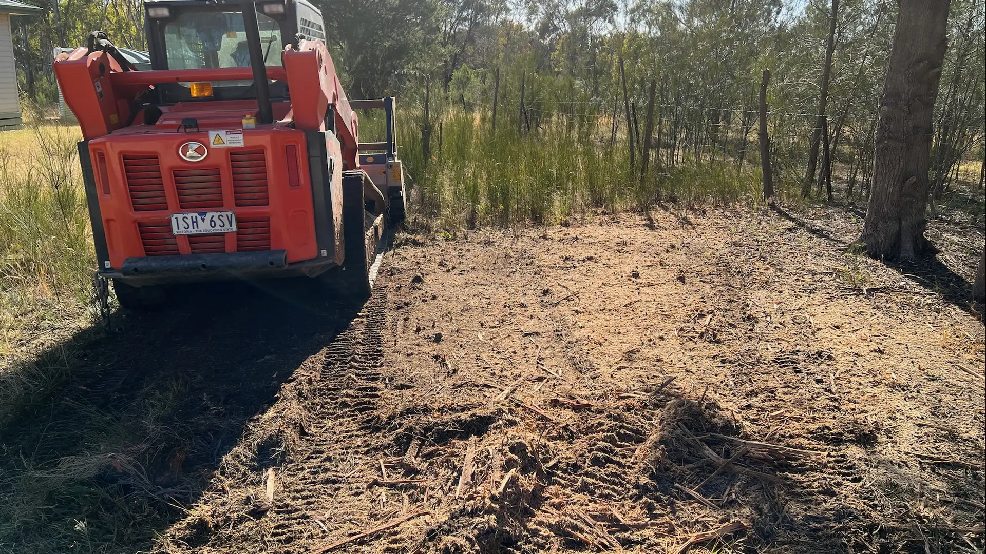 Land clearing and forestry mulching Central Victoria