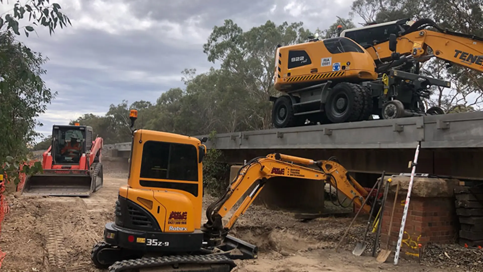 Rail contracting and civil earthworks Victoria