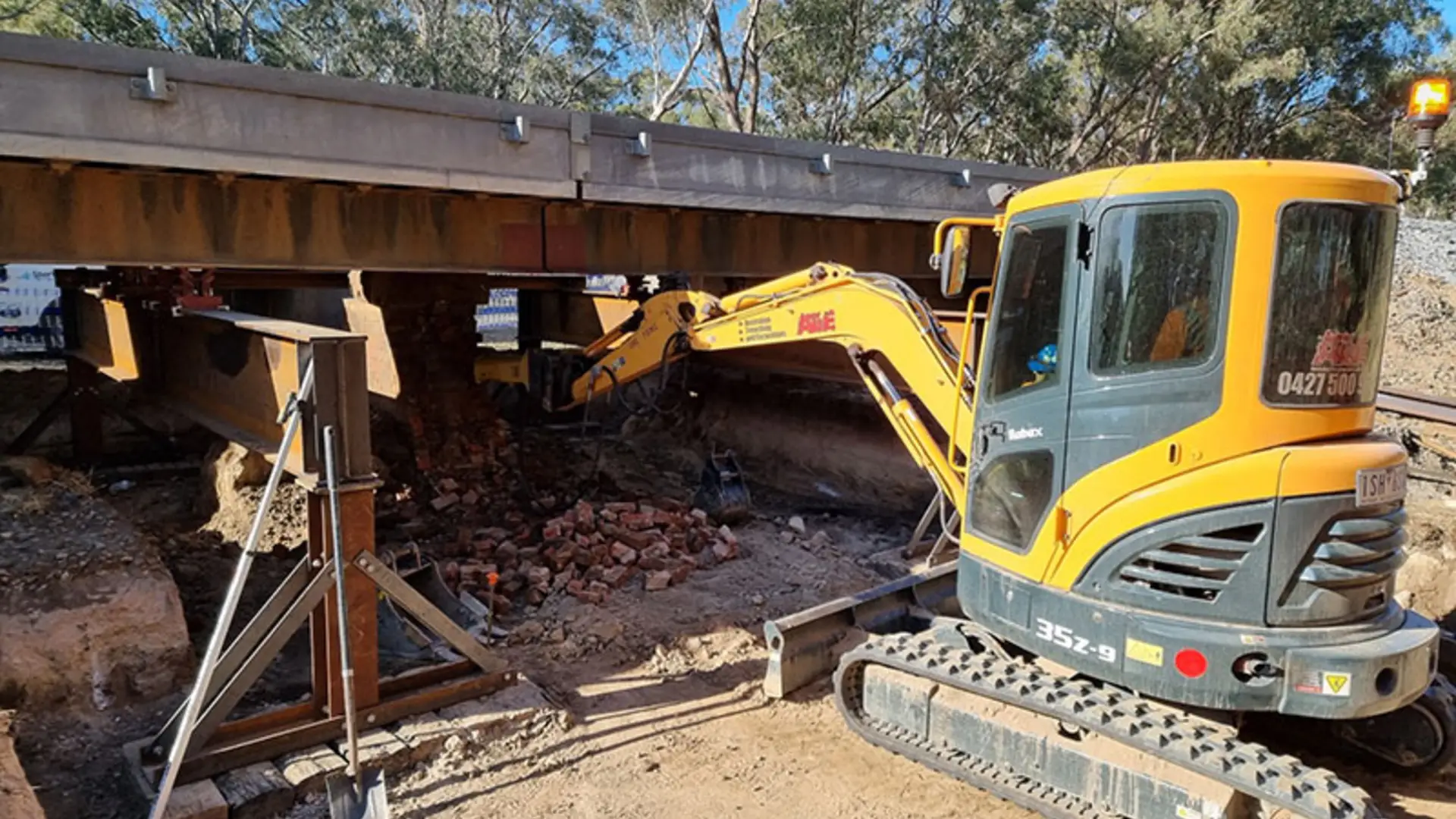 Rail contracting and civil earthworks Victoria