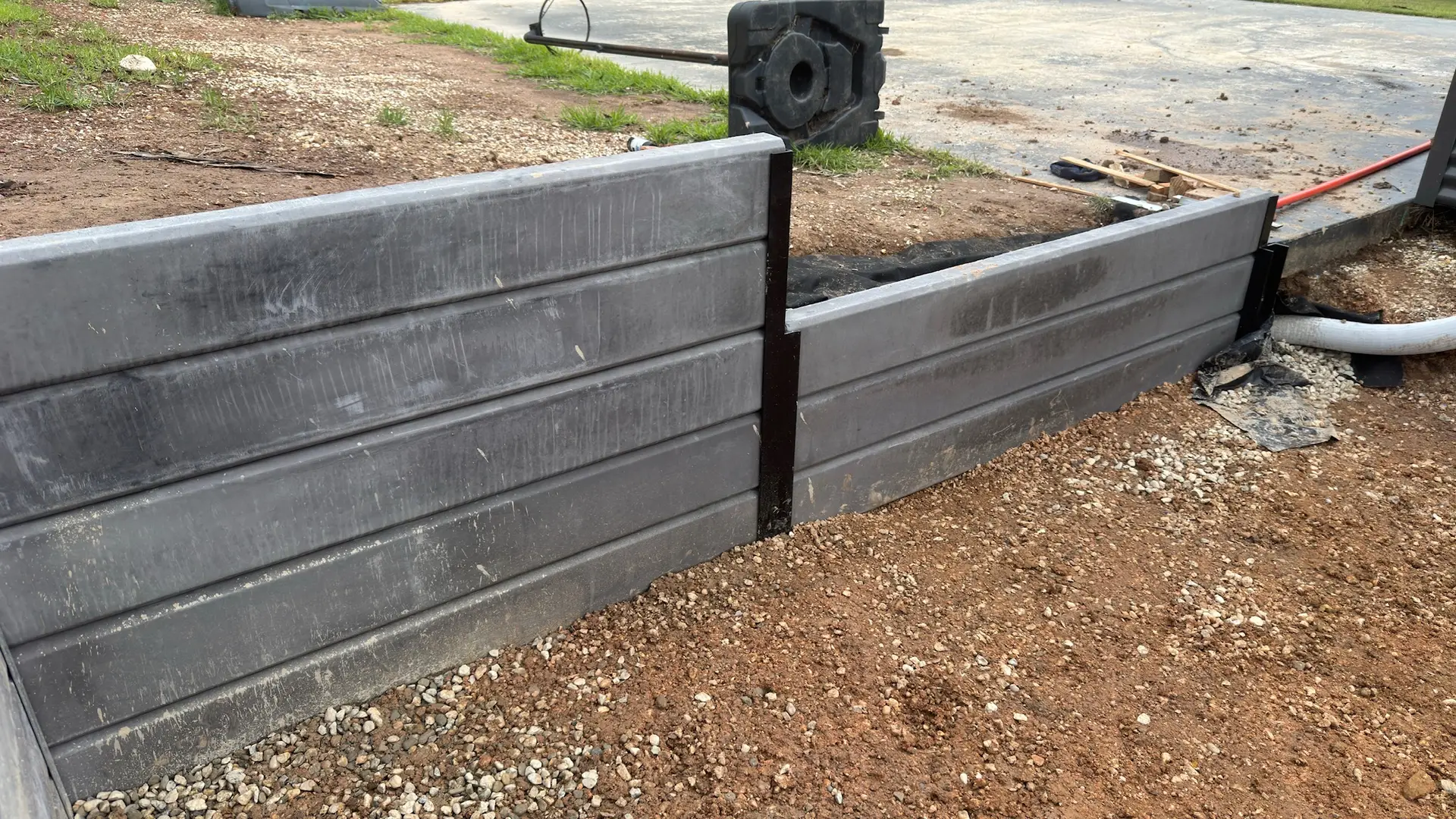 Retaining wall construction Central Victoria