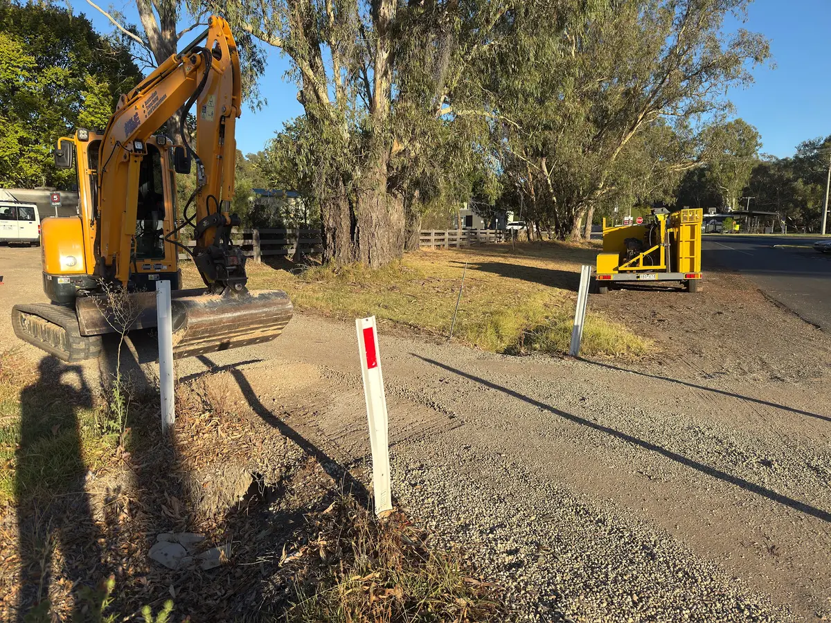 Stormwater drainage installation Central Victoria