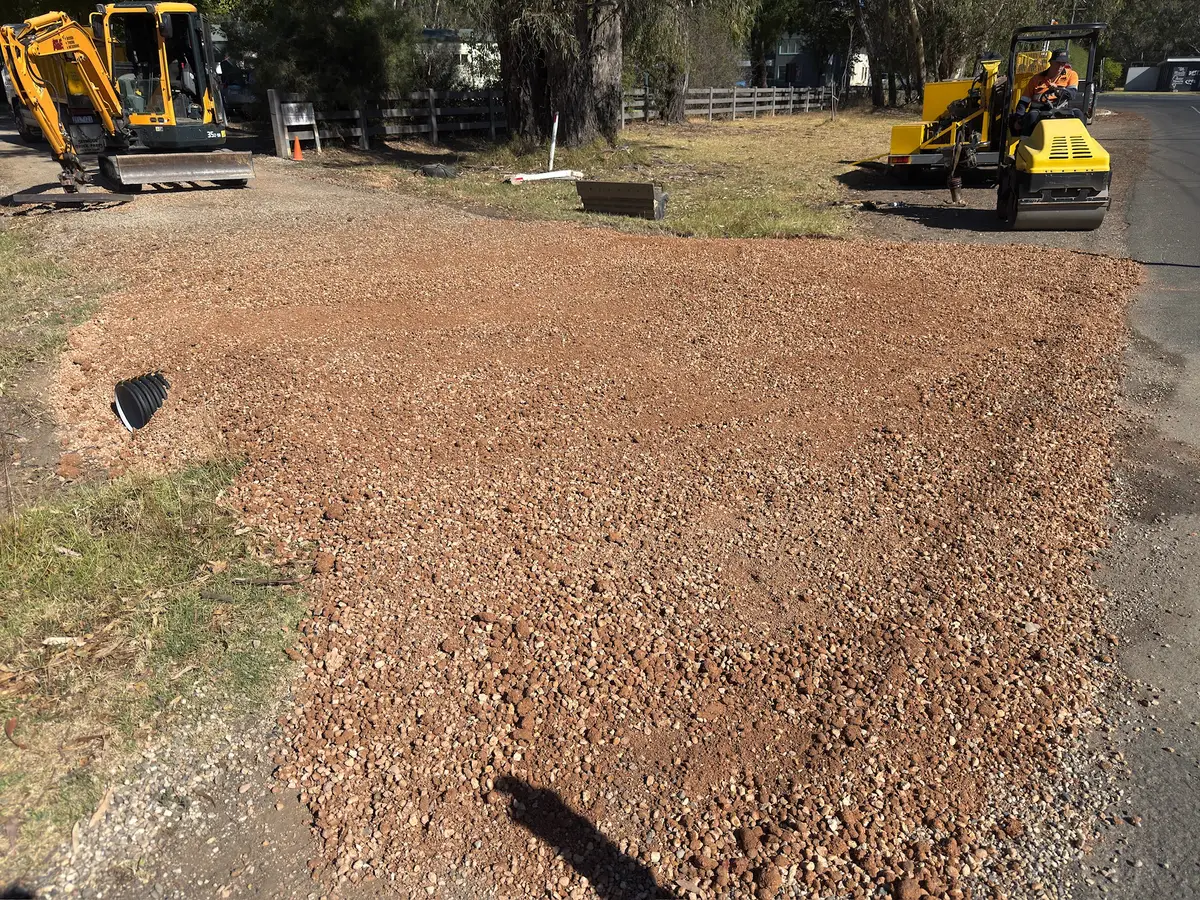 Stormwater drainage installation Central Victoria