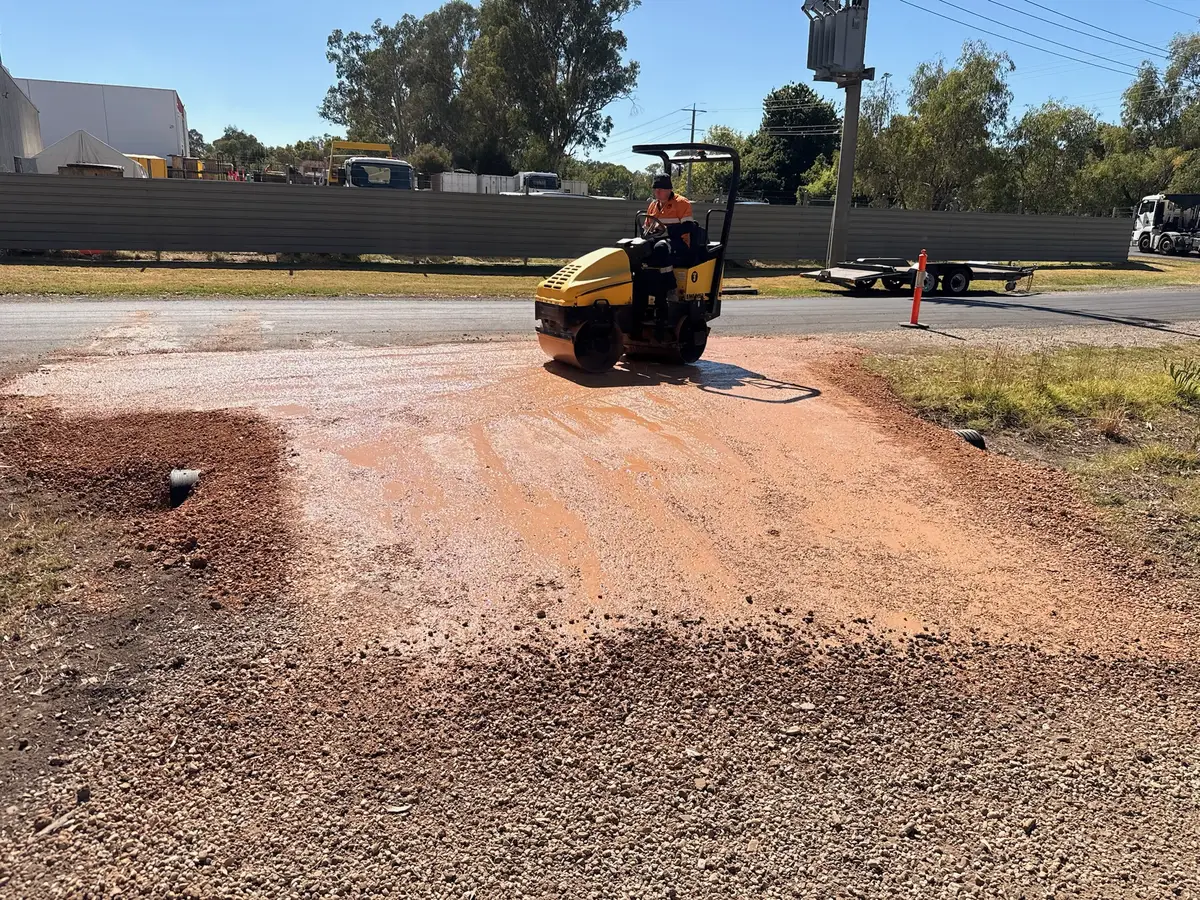 Stormwater drainage installation Central Victoria