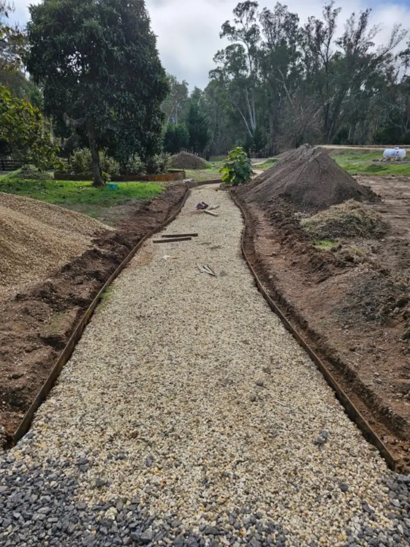 Structural landscaping earthworks Central Victoria
