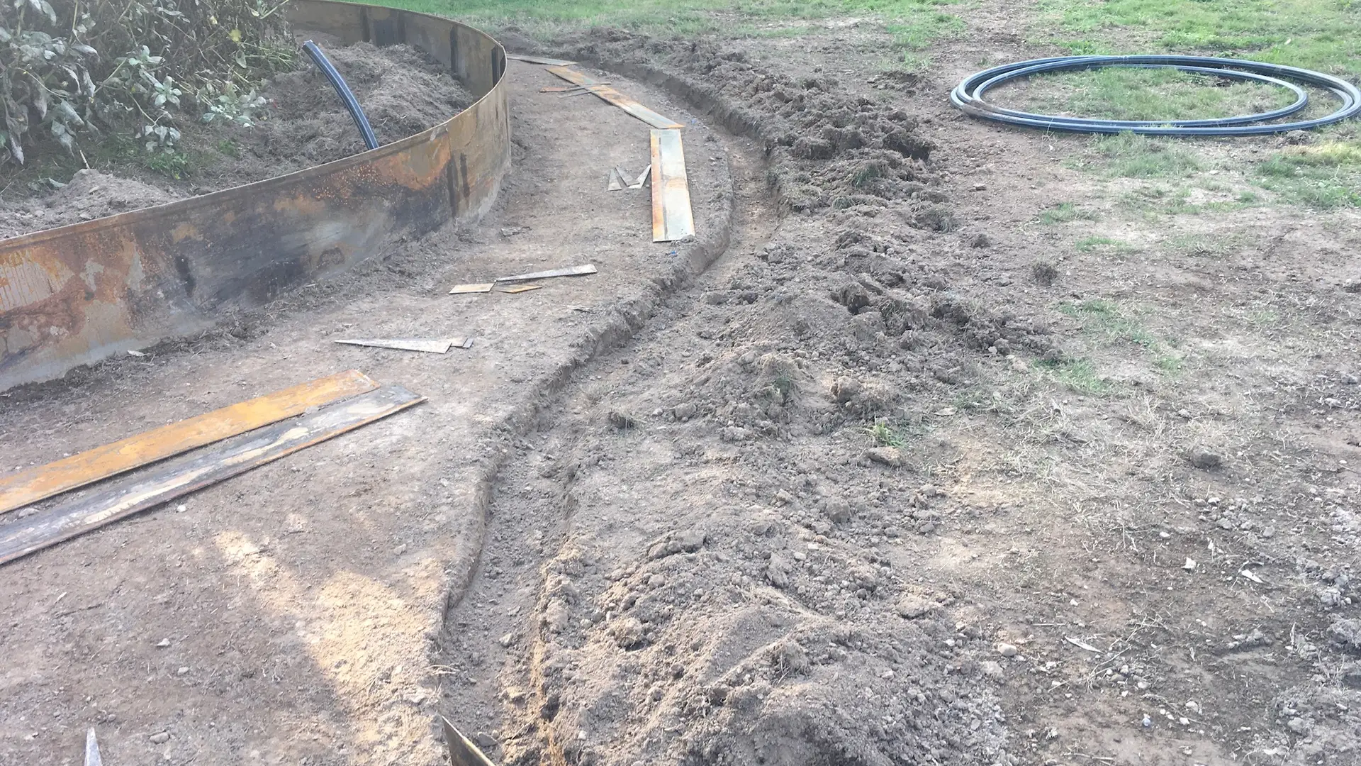 Structural landscaping earthworks Central Victoria